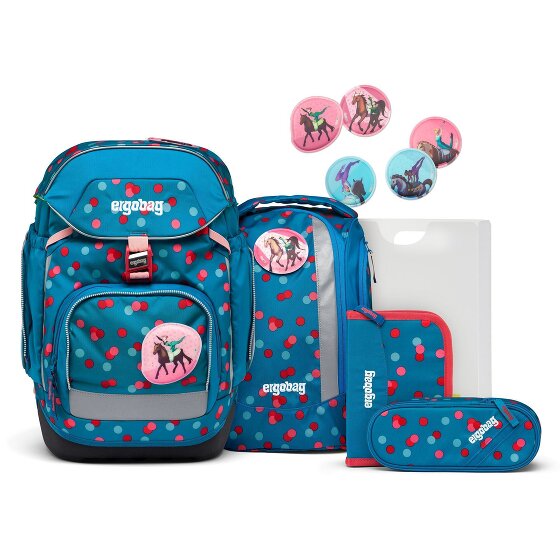 Ergobag Set Schooltassen 6st incl. Klettie Set