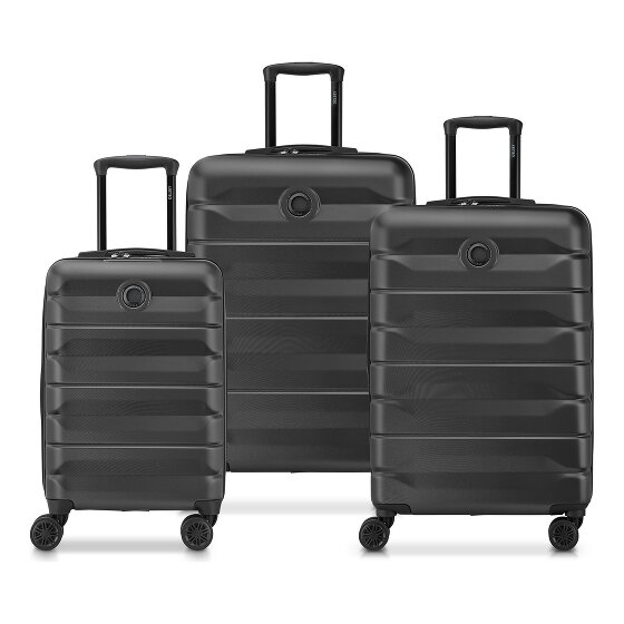 Delsey Paris Air Armour 4 wielen Kofferset 3-delig met uitbreidingsplooi