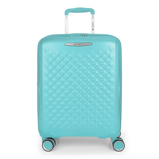 Gabol Queens 4 wielen Cabinewagen S 54 cm met uitbreidingsplooi