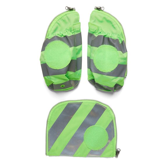 Ergobag Accessoires Fluo zijvakken Veiligheidsset 3st. met reflecterende strepen