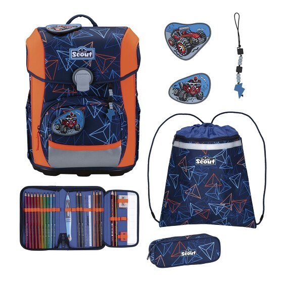 Scout Neo Schooltas set 4-delig Scout Neo Schooltas set 4-delig