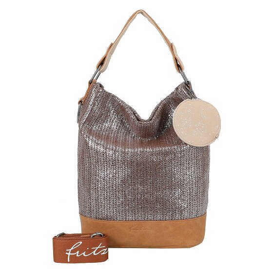 Fritzi aus Preußen Limited Painted Straw Schoudertas 27 cm