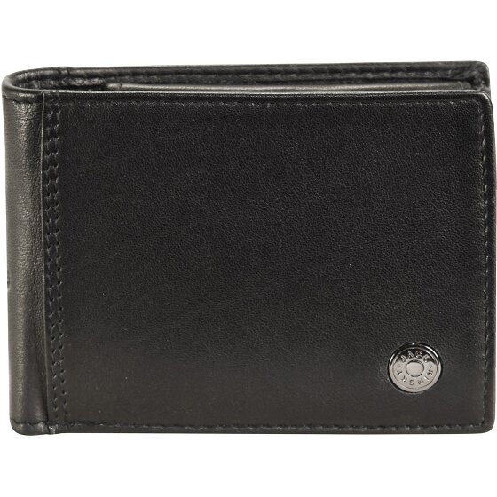 Jack Kinsky Hamburg 104 Mini Portemonnee Leer 9,5 cm