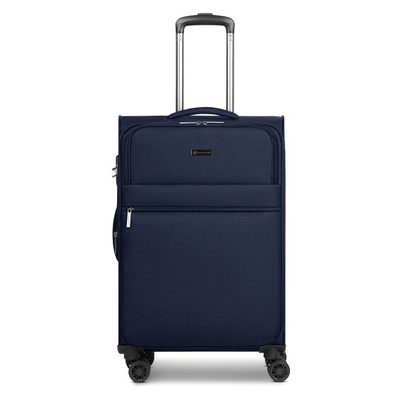 bugatti Valencia Soft 4 wielen Trolley M 65 cm met uitbreidingsplooi
