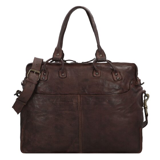 Harold's Submarine Briefcase Leer 40 cm Laptopcompartiment