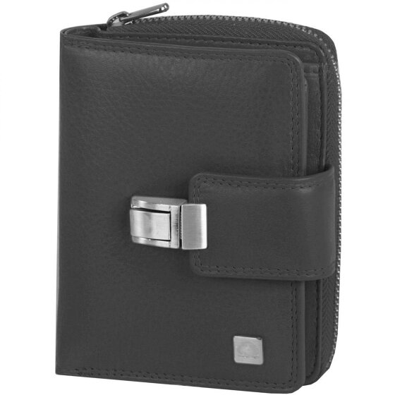 Greenburry Sponsachtig portefeuille leer 9,5 cm