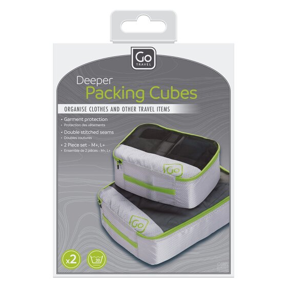 Go Travel Diepere kofferset 2 stuks.