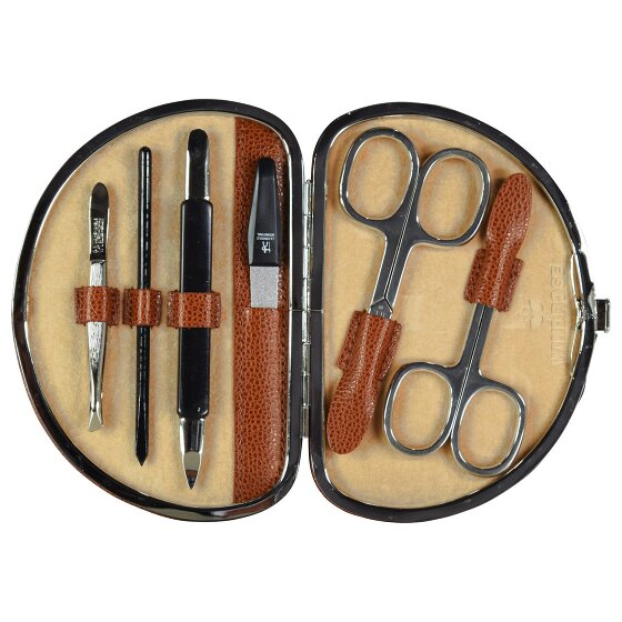 Windrose Beluga Manicurekoffer 13,5 cm Leer