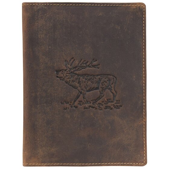 Greenburry Vintage hertenkoffer leer 12 cm