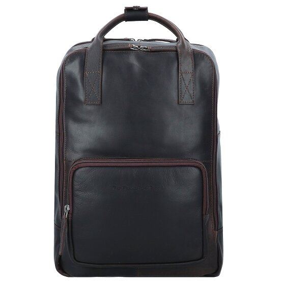 The Chesterfield Brand Wax Pull Up Zakelijke rugzak Leer 40 cm Laptop compartiment