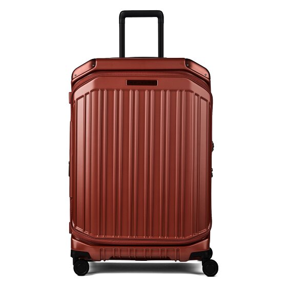 Piquadro PQ-Light 4 wielen Trolley M 69 cm met uitbreidingsplooi