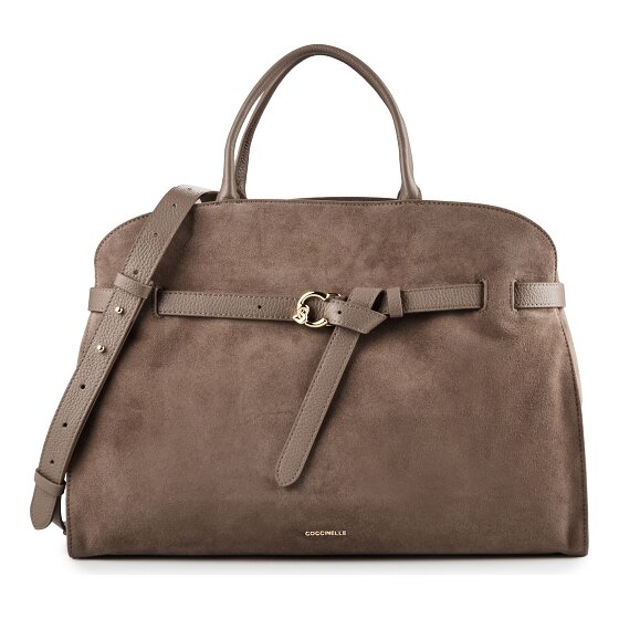Coccinelle Sabine Suede Handtas Leder 43 cm