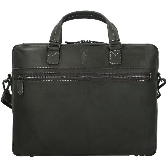 Jack Kinsky Baltimore 8 Lederen aktetas 40 cm Laptopcompartiment