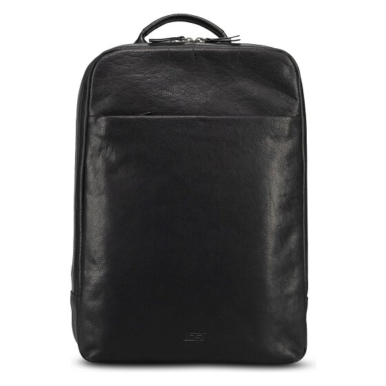 Jost Glasgow Dagrugzak RFID-bescherming Leder 44 cm Laptopvak