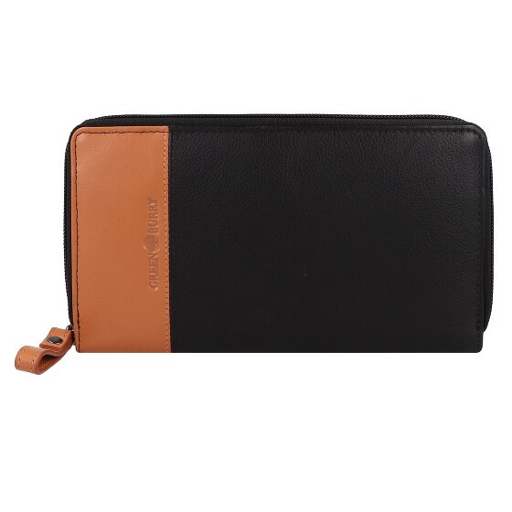 Greenburry Nappa Portemonnee RFID-bescherming Leer 19.5 cm