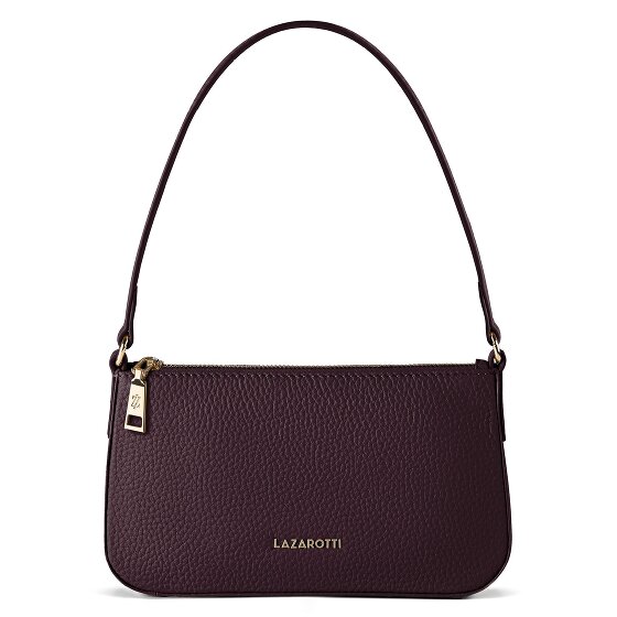 Lazarotti Bologna Leren Pochette schoudertas leer 22 cm