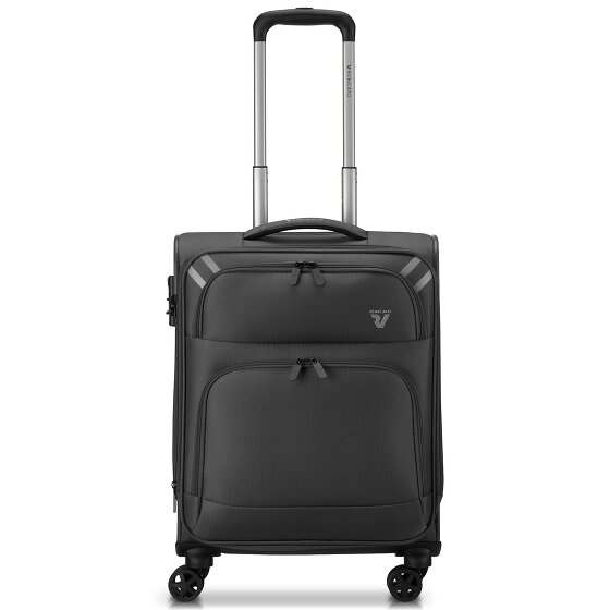 Roncato Twin 4 wielen Cabinewagen S 55 cm met uitbreidingsplooi