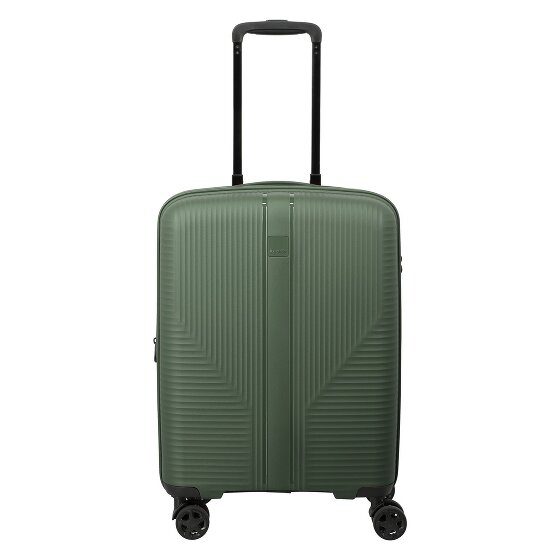 Travelite Air Stripe 4 wielen Cabinewagen S 55 cm met uitbreidingsplooi