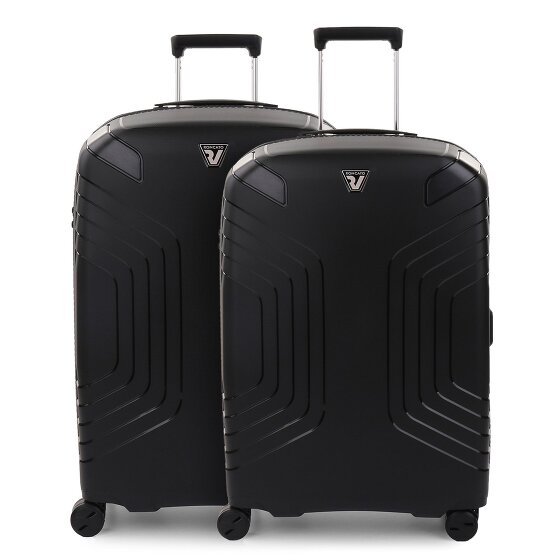 Roncato Ypsilon 4 wielen Kofferset 2-delig met uitbreidingsplooi