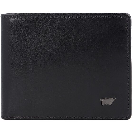 Braun Büffel Land Portemonnee RFID Leer 11 cm met Geldclip