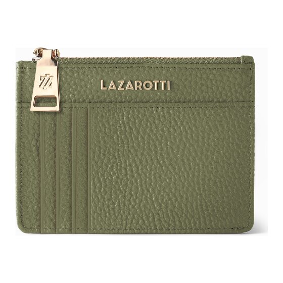 Lazarotti Bologna Leren sleutelhanger Kaarthouder leer 11,5 cm met air tag compartiment