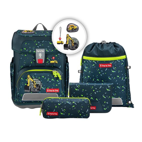 Step by Step Cloud Schooltas set 5-delig