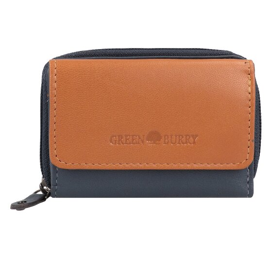 Greenburry Nappa Portemonnee RFID-bescherming Leer 11 cm