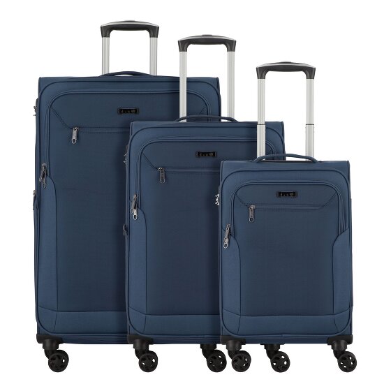 d&n Travel Line 6804 4-wiel kofferset 3st.