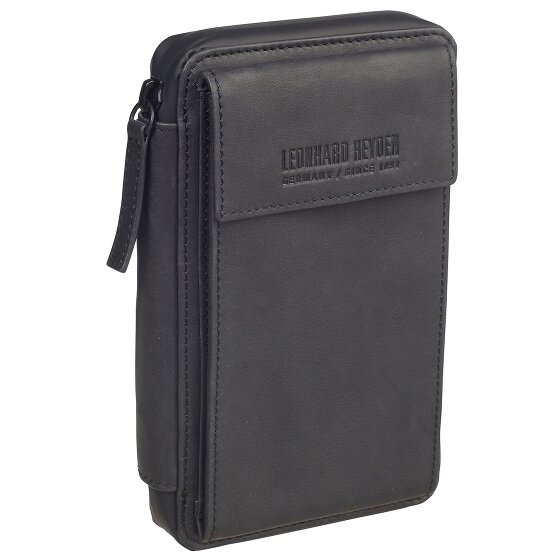 Leonhard Heyden Haags Mobiel Tasje Leer 11 cm