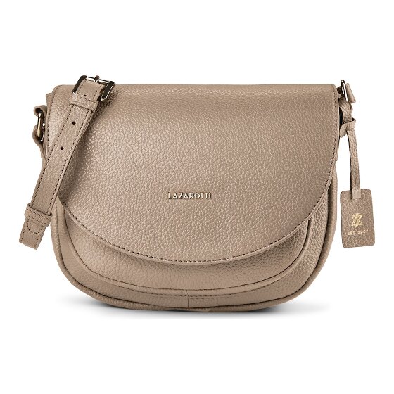 Lazarotti Bologna Leather XL Crossbody tas van leer 27 cm