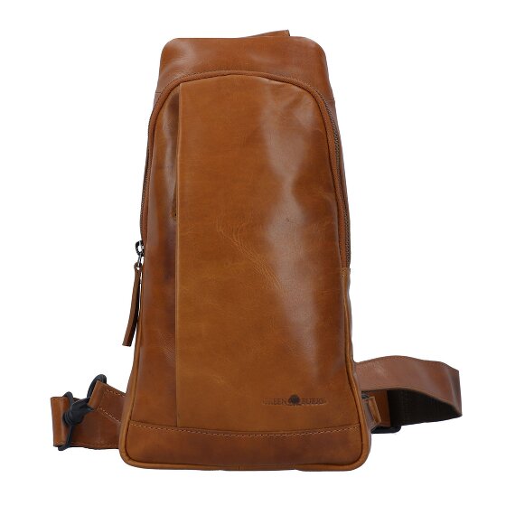 Greenburry Newport schoudertas leer 33 cm