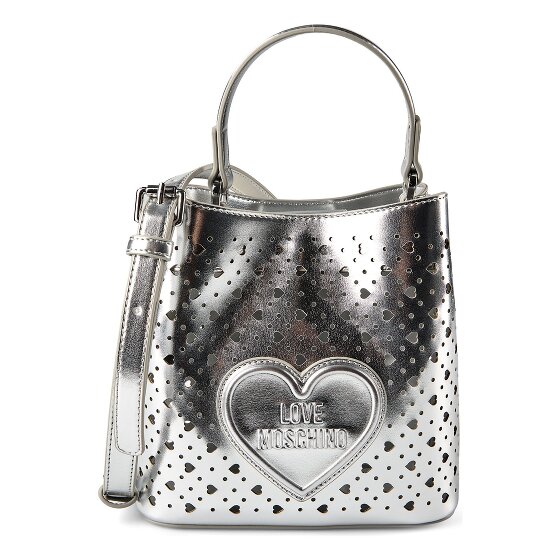 Love Moschino Basket Laminated Handtas 21 cm