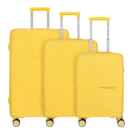 Worldpack Vegas 4 wielen Kofferset 3-delig