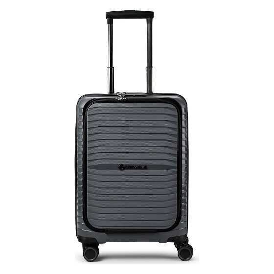 Stratic Bright + 4 wielen Cabinewagen 55 cm Laptop compartiment