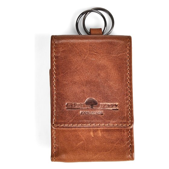 Greenburry Newport Portemonnee RFID-bescherming Leder 8.5 cm