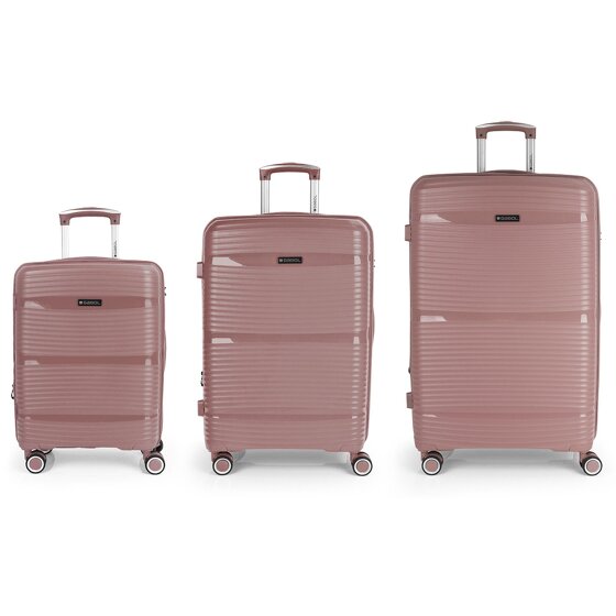 Gabol Akane 4 Roll Suitcase Set 3st.