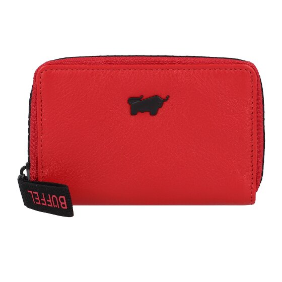 Braun Büffel Capri Portemonnee RFID-bescherming Leer 11 cm