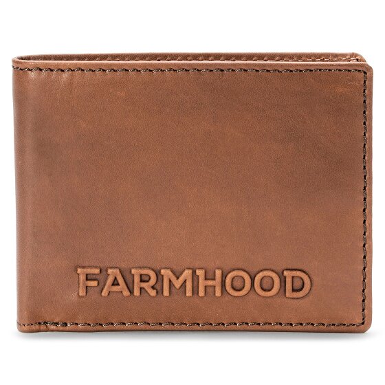 Farmhood Nashville Portemonnee RFID-bescherming Leer 13 cm