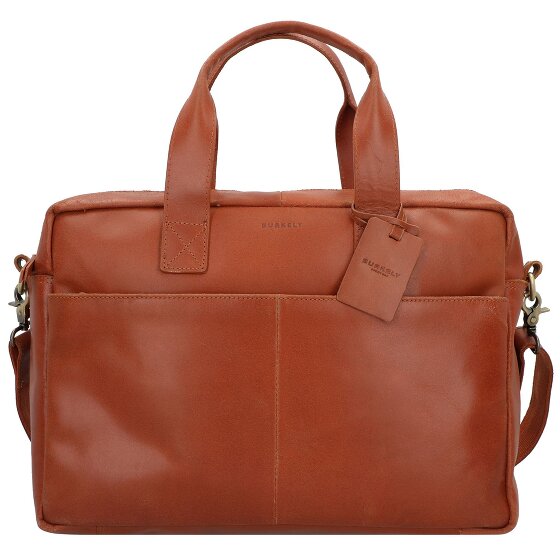 Burkely Vintage River aktetas Leer 41 cm Laptopcompartiment