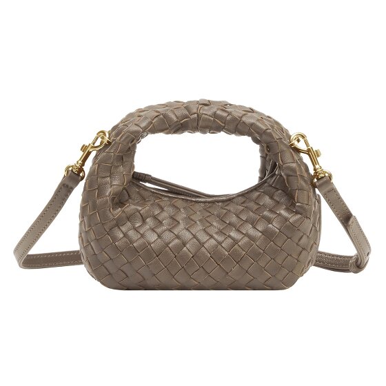 LES VISIONNAIRES Greta Micro weave Handtas Leer 20 cm