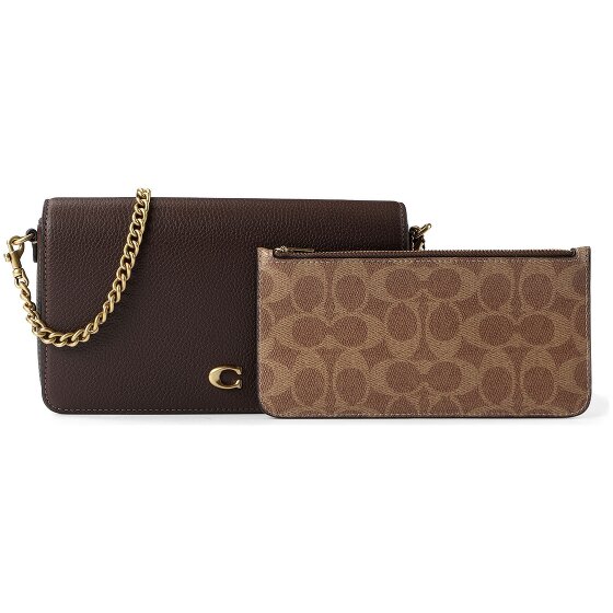 Coach Mila Schoudertas Leer 20 cm