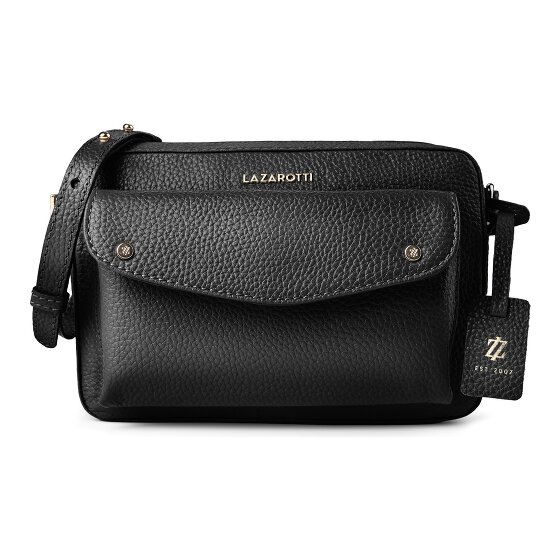 Lazarotti Bologna Leather Crossbody tas Leder 21 cm