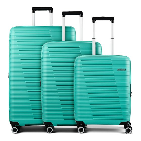 American Tourister Roadrush 4 wielen Kofferset 3-delig met uitbreidingsplooi