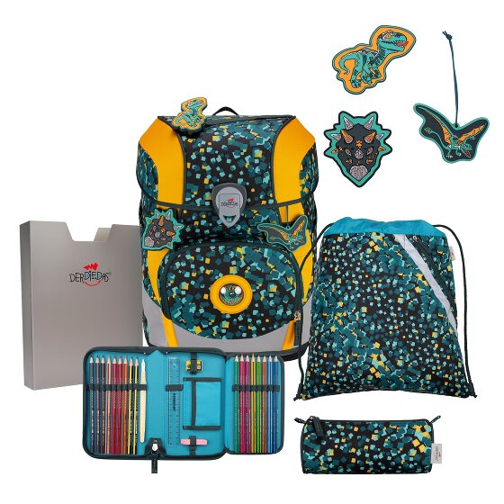 DerDieDas ErgoFlex Tiny Schooltas set 6-delig DerDieDas ErgoFlex Tiny Schooltas set 6-delig