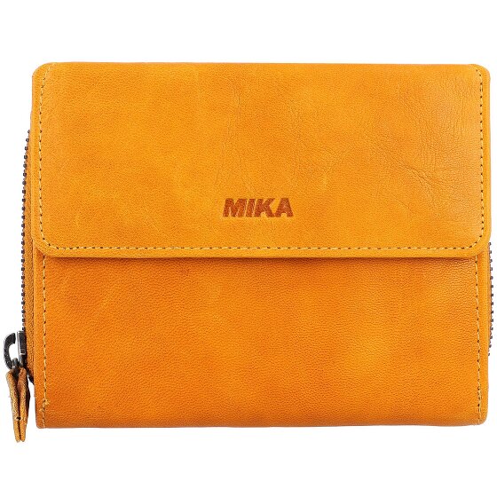 Mika Leren portemonnee 13 cm