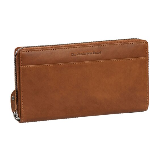 The Chesterfield Brand Halle Portemonnee RFID-bescherming Leer 19 cm