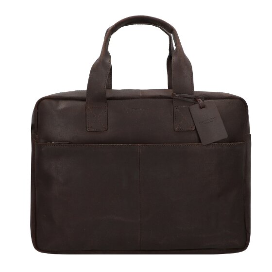 Burkely Vintage River aktetas Leer 41 cm Laptopcompartiment