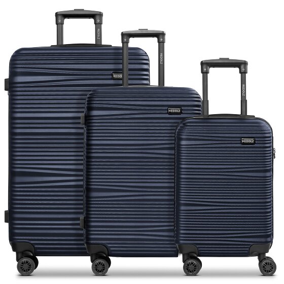 Redolz Essentials 16 3-SET 4 wielen Kofferset 3-delig