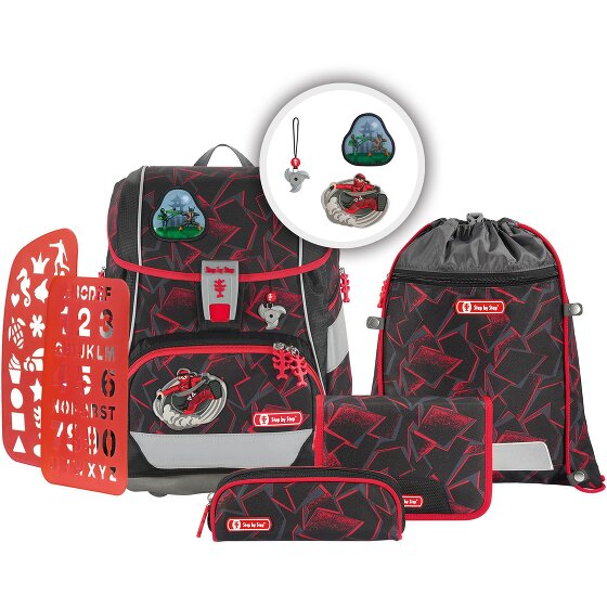 Step by Step 2in1 Plus schooltassenset 6st.