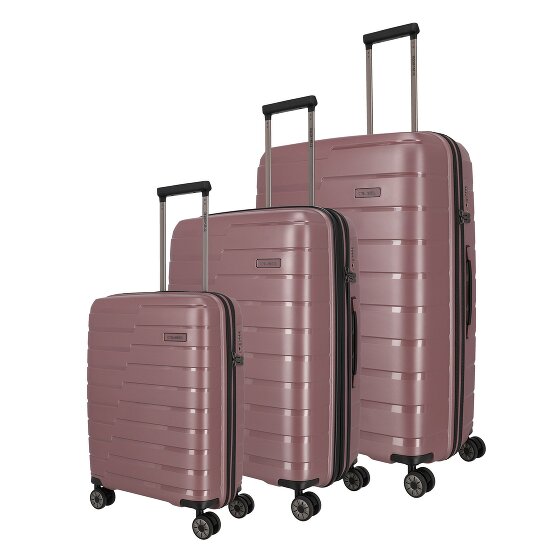 Travelite Air Base 4-wiel kofferset 3 stuks.